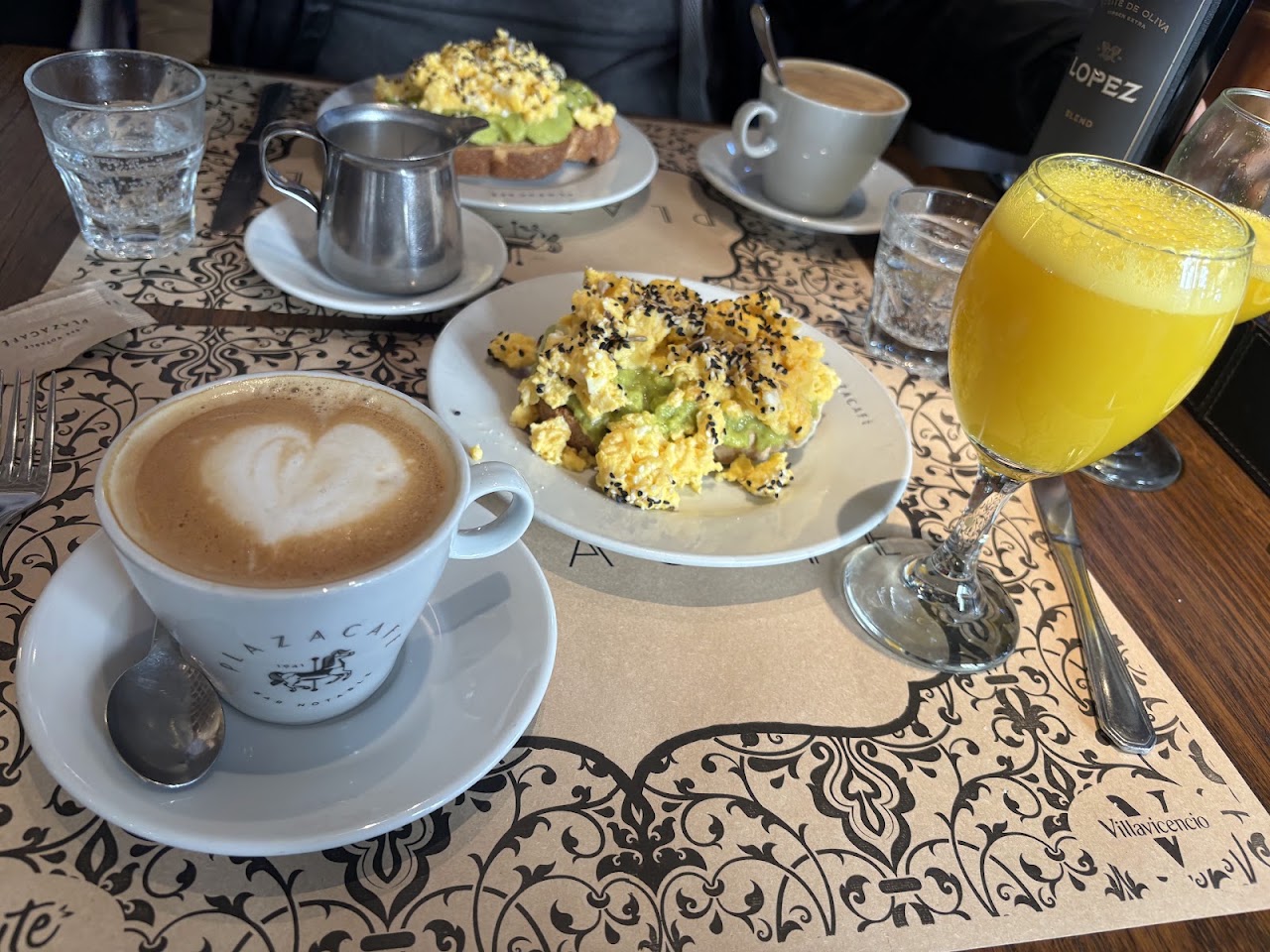 Café y comida gourmet